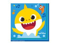 Baby Shark birthday napkins - 33 cm - 16 pcs.