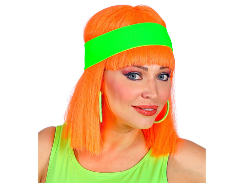 Neon green headband