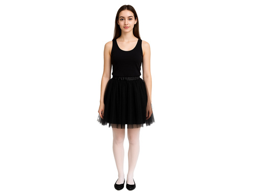 Spódniczka Tutu - czarna - 40 cm - 1 szt