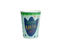 Kubeczki papierowe Dinozaury - 250 ml - 8 szt.