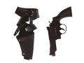Gun with holster