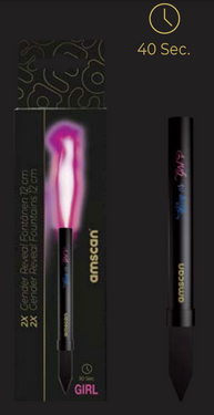 Fountain Gender Reveal - Pink - 2 pcs