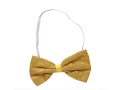 Gold bow-tie - 1 pc
