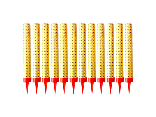 Fontanna tortowa złota - 12 cm - 12 szt.