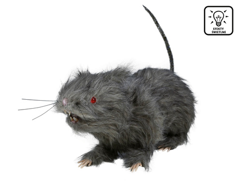 Rat with light 30 cm
