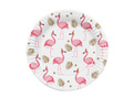 Paper plates Flamingo - 23 cm - 10 pcs