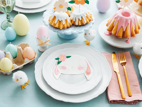 Easter candles Eggs mix colors - 7 cm - 6 pcs.