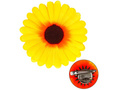 Sunflower hair clip and pin - 1 pc