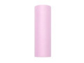 Plain tulle light pink - 15 cm x 9 meters - 1 pcs.