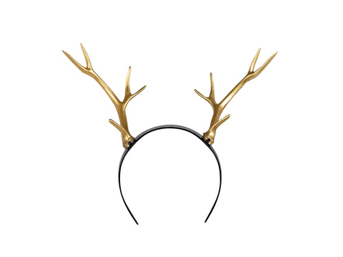 Gold deer headband - 1 pc