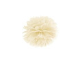 Hanging decoration pompon flower - cream - 35 cm - 1 pcs.