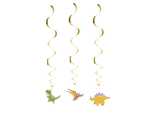 Deco Swirls Dino Party - 3 pcs.