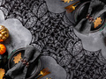 Bieżnik halloweenowy Pajęczyna - 34 x 136 cm - 1 szt.