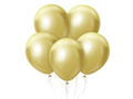 Platinum gold latex balloons - 30 cm - 7 pcs.