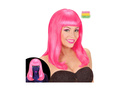 Neonowo różowa peruka Patsy