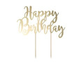 Happy Birthday cake topper - 22.5 cm