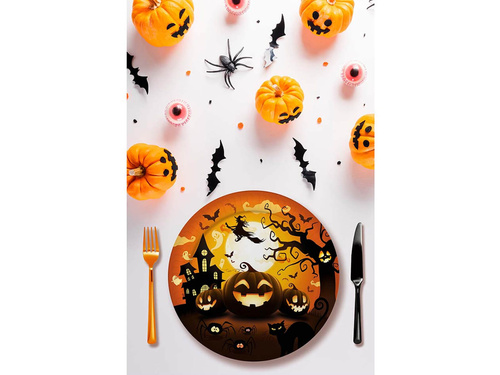 Halloween Paper Plates - 23 cm - 6 pc