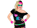 T-shirt I ❤️ the 80's