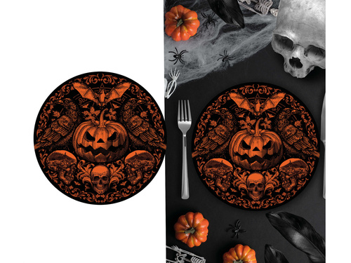 Halloween Paper Plates - 23 cm - 6 pc