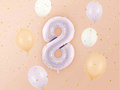 Number 8 Purple Foil Balloon - 72 cm - 1 pc