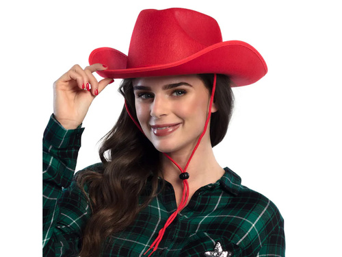 Hat Rodeo red