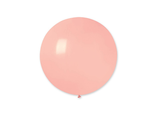 Giant balloon 80 cm in diameter - powder pink pastel.