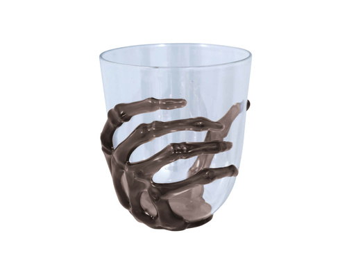 Skeleton hand glass - 9,5 cm