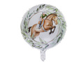 Balon foliowy Konik Jazda konna - 45 cm - 1 szt.