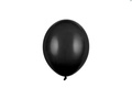 Pastel black latex balloons - small - 100 pcs.