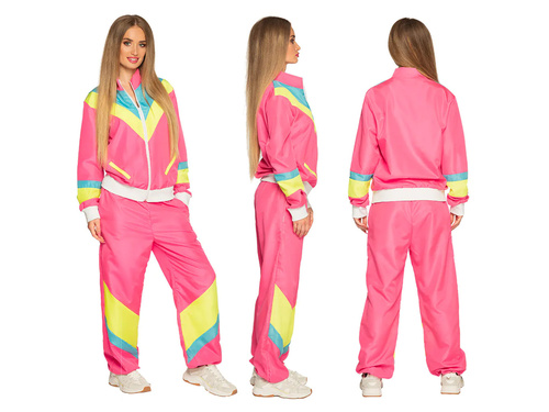 Kostium Disco Dres różowy dla kobiety - 1 szt.
