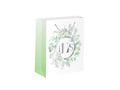 First Communion gift bag with eucalyptus large - 1 pc.