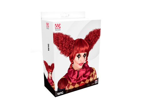 Peruka vintage strasznego klauna