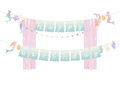 Baner Happy Birthday Syrenka - 130x100cm - 1 szt.
