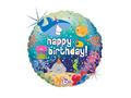 Balon foliowy Happy Birthday - 35 cm - 1 szt.