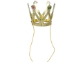 Tiara złota diadem Królowa - 1 szt..