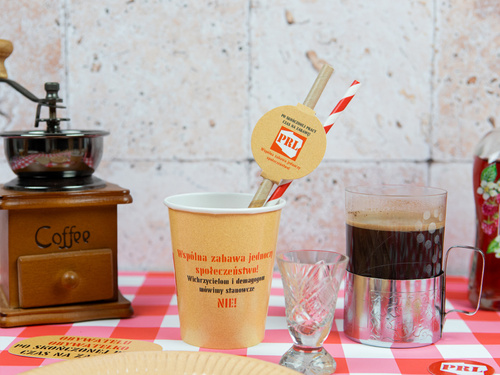 PRL birthday cups - 250 ml - 6 pcs.