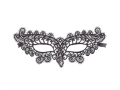 Black carnival mask