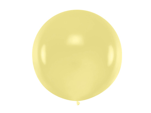 Balon olbrzym 1 m średnicy - ecry pastel.