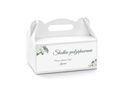Decorative cake box white - 6 pc