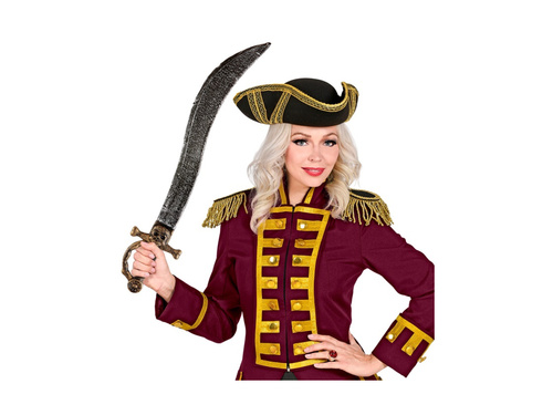 Miecz piracki zakrzywiony - 73 cm