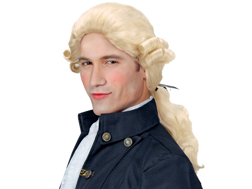 Wig Baroque man - 1 pc