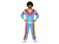 Disco costume Blue tracksuit for a teenager