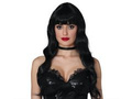 Black curly Wig - 1 pc