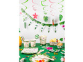 Hawaii Party birthday hanging decoration - 6 pcs.