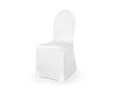 Pokrowiec z matowej tkaniny - biały - ślub - 1 szt.