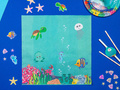 Birthday napkins Underwater World - 33 cm - 20 pcs.