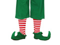 Pair of red clown socks