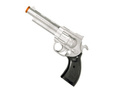 Cowboy gun silver - 20 cm - 1 szt.