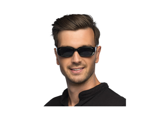 Okulary imprezowe techno czarne