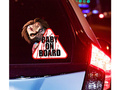 Naklejka na auto Baby on board z laleczką Chucky - 1 szt.